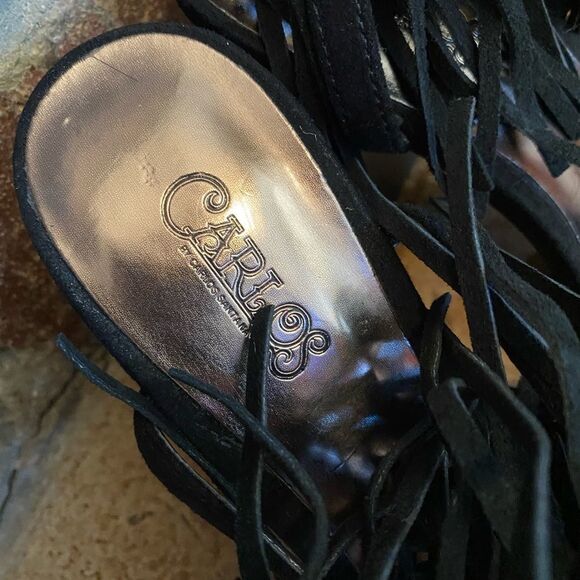 Carlos by Carlos Santana Festival Fringe 'Gilda' Boho Strappy Heels - Picture 4 of 7